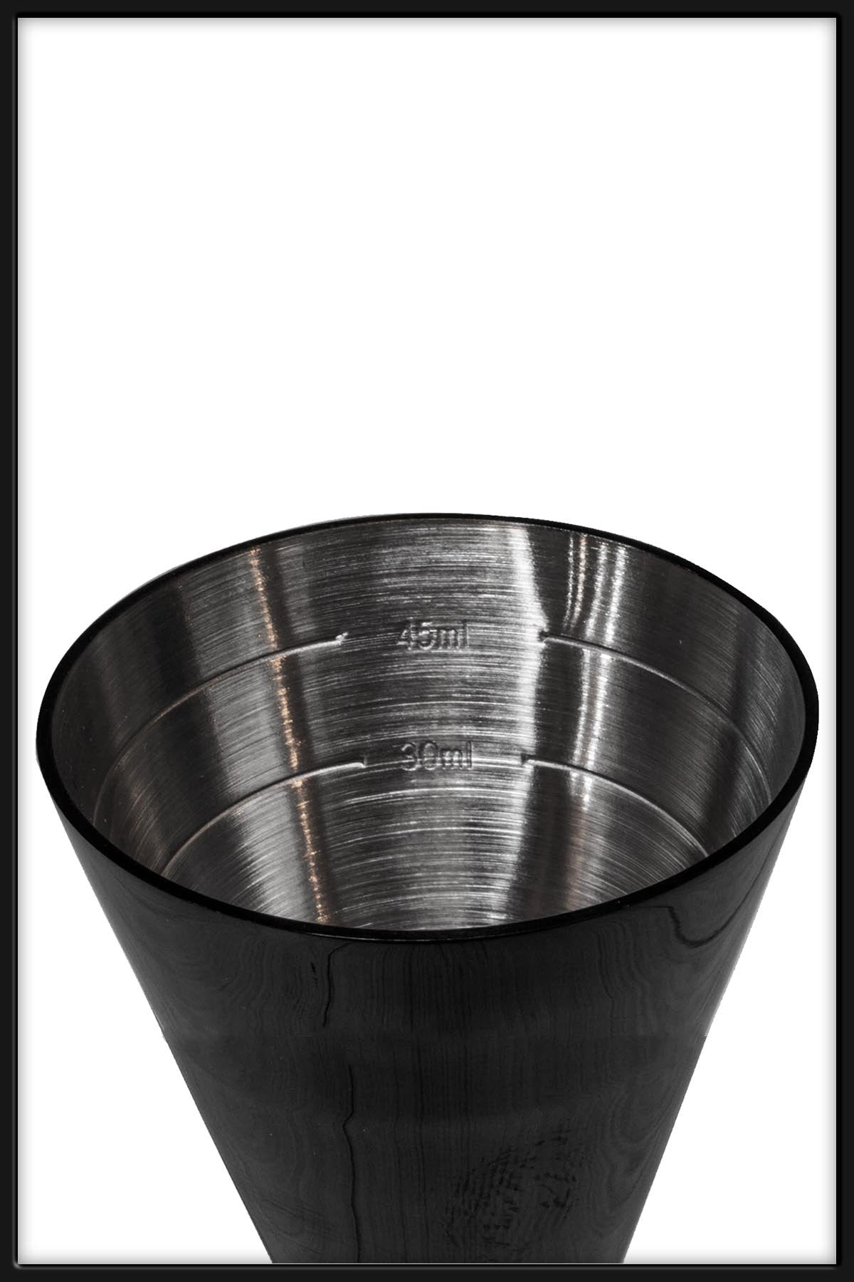 Jigger Aero Slim 30/45 ml Black - Bartender On Duty