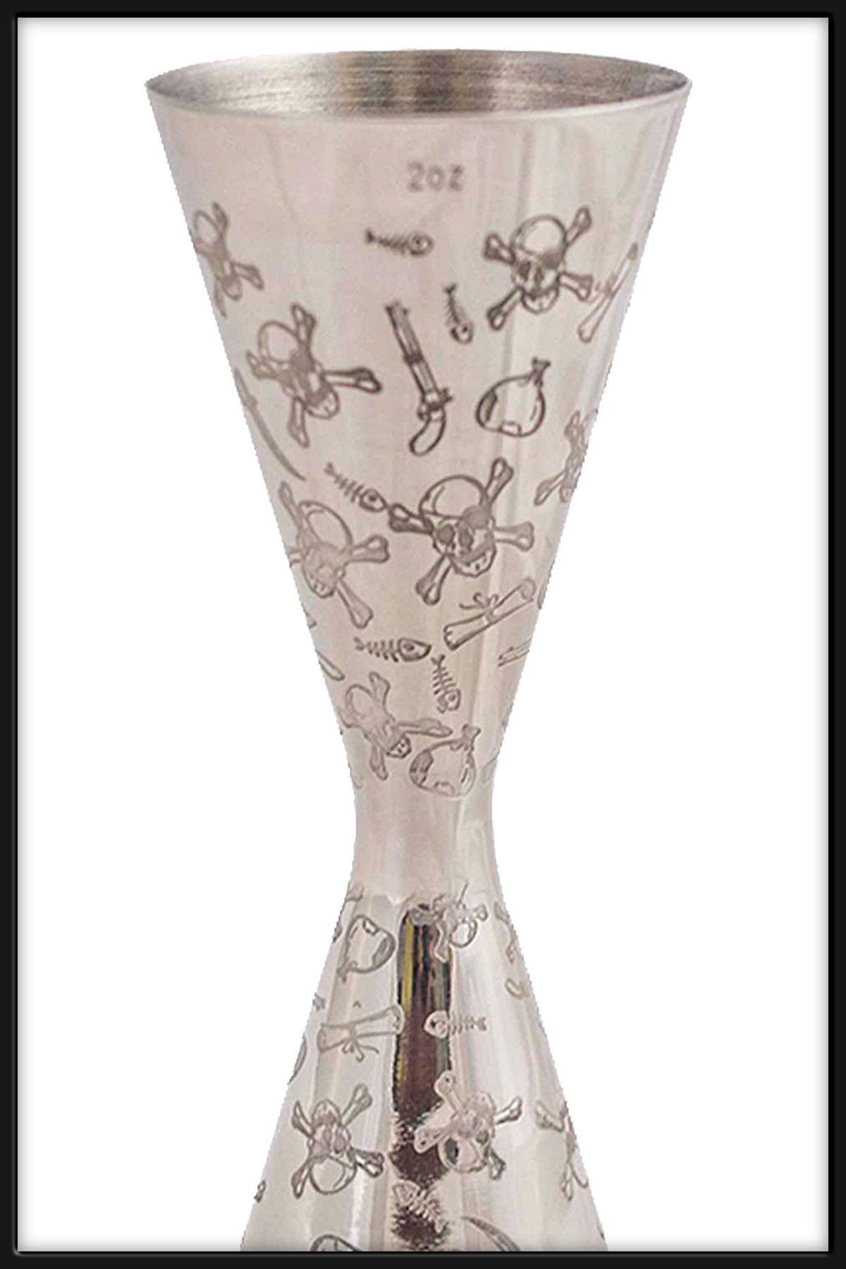 Jigger Aero Slim 1-2 oz Pirate - Bartender On Duty