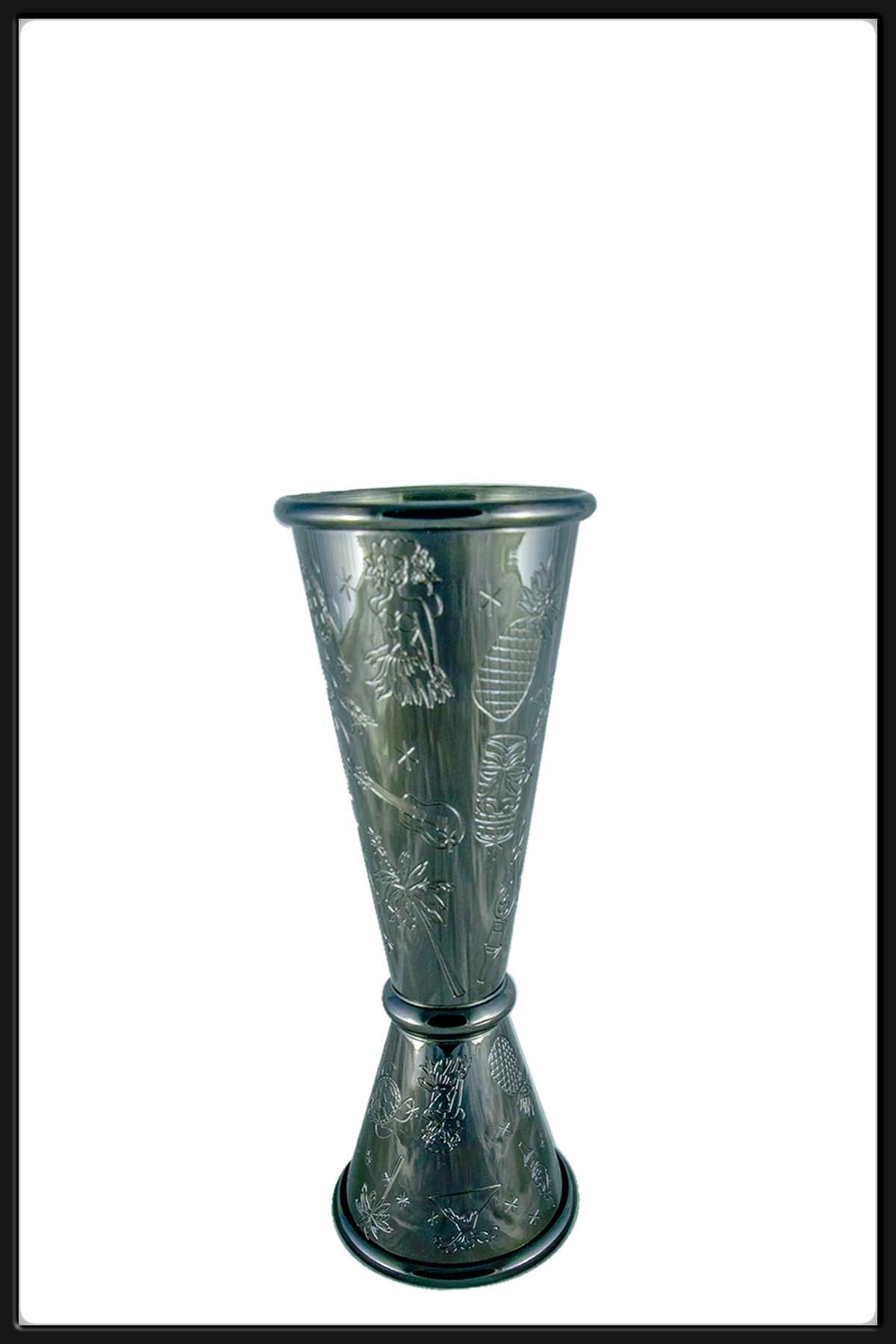 Jigger Japones Hawaian 1-2 Oz Black - Bartender On Duty