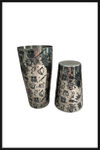 Shaker Boston Grabado Tiki Plata 28-18 Oz