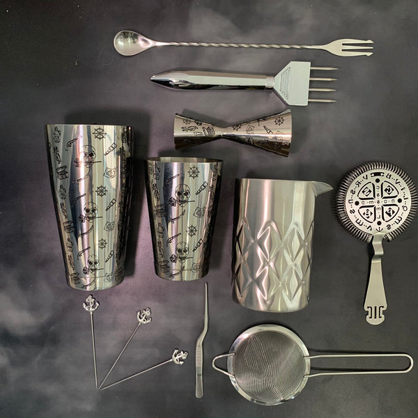Set Skull Rose Premium
