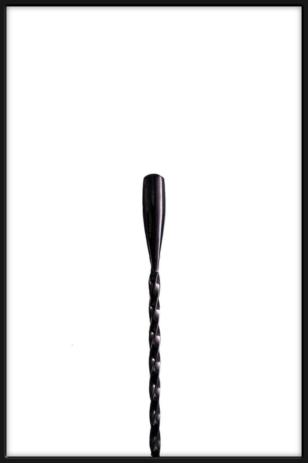 Barspoon Teardrop 45 cm Black - Bartender On Duty