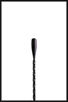 Barspoon Teardrop 45 cm Black - Bartender On Duty