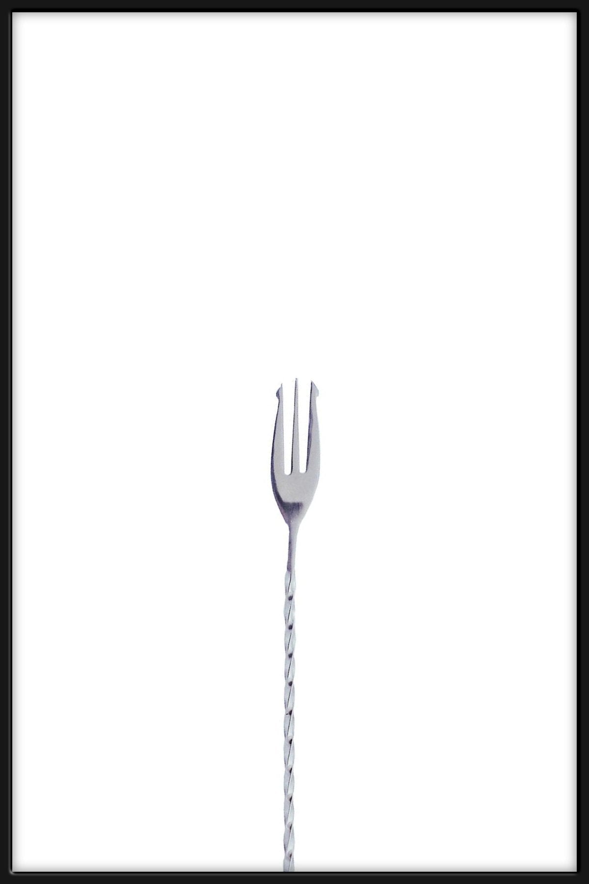 Barspoon Tridente 30 cm Silver - Bartender On Duty