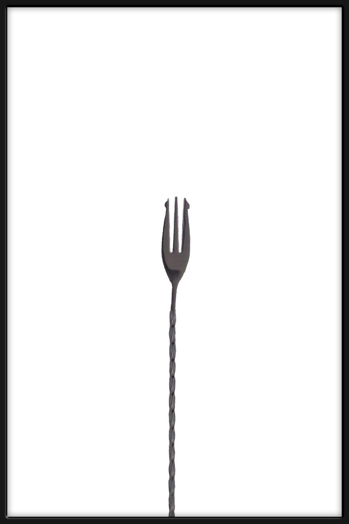 Barspoon Tridente 40 cm Black - Bartender On Duty